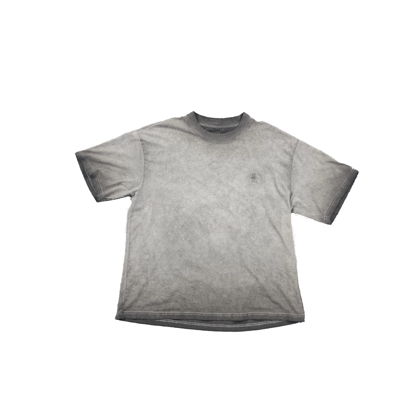 ESSENTIAL WASHED GREY TEE