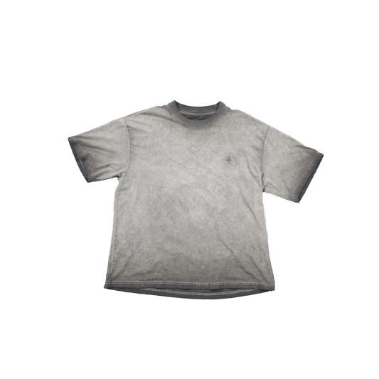 ESSENTIAL WASHED GREY TEE